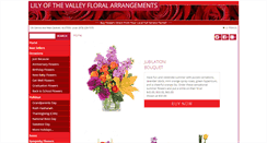 Desktop Screenshot of lilyofthevalleyarrangement.com